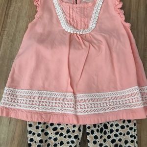 2pc girls outfit size 5t